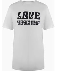 Love Moschino - Bold Logo T-Shirt - Lyst