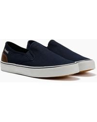 Bench - Dalton Canvas Slip On Trainers - Lyst