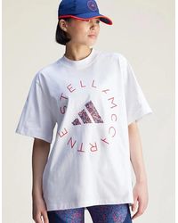 adidas - By Stella Mccartney Loose Graphic T-Shirt - Lyst