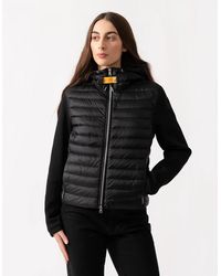 Parajumpers - Susanna Fleece/Nylon Hooded Jacket - Lyst
