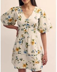 Nobody's Child - Floral Clover Mini Dress - Lyst