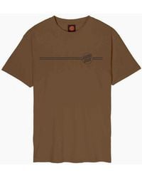 Santa Cruz - Tonal Opus Dot Stripe Short Sleeve T-Shirt - Lyst