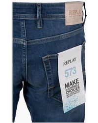 Replay - Grover Straight Fit Jeans Light Denim - Lyst