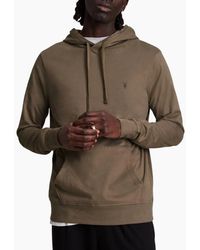 AllSaints - All Saints Raven Oth Hoodies Long Sleeve Pullover Jumper Cotton Winter New - Lyst