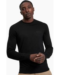 Ben Sherman - Merino Crew Neck Knitwear Jumper - Lyst