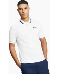 Ben Sherman - Collar Interest Short Sleeve Polo Shirt - Lyst