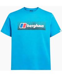 Berghaus - T Shirt Dot Maintain Logo Crew Neck Short Sleeve Cotton Summer Tee - Lyst
