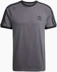 adidas Originals - Adicolor Crew Neck Raglan Short Sleeve Baseball T-Shirt - Lyst