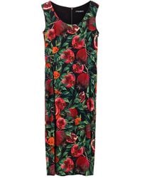 Dolce & Gabbana - Midi Dresses - Lyst