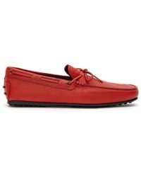 Tod's - City Gommino Laccetto Moccasin - Lyst
