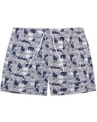 Emporio Armani - Costume Boxer With Printing - Lyst