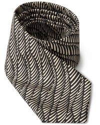 Giorgio Armani - Cravatta Con Stampa Zebrata - Lyst