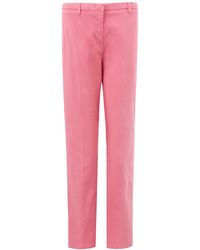 Lardini - Cotton Trouser - Lyst