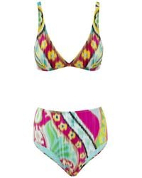 Etro - Bikini Con Slip Alto - Lyst