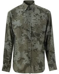 Tom Ford - Floral Print Shirt - Lyst