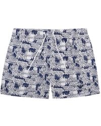 Emporio Armani - Costume Boxer With Printing - Lyst