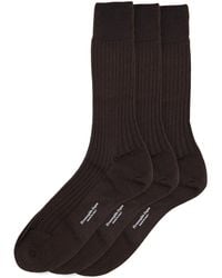 ZEGNA - Tripack Socks - Lyst