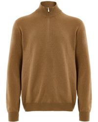 Gran Sasso - Maglione Lupetto Con Mezza Zip - Lyst
