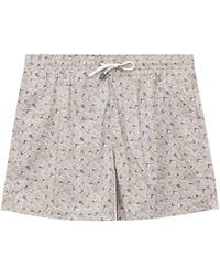 Canali - Boxer Costume With Channel Sail Printing - Lyst