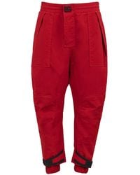 Dolce & Gabbana - Cargo Trousers With Embossed Logo - Lyst