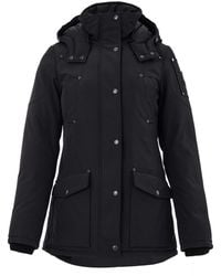 Moose Knuckles - Field Jacket Con Cappuccio - Lyst