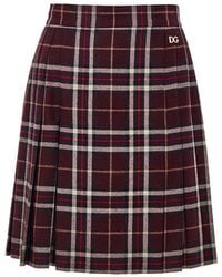 Dolce & Gabbana - Scottish Skirt With Feet - Lyst