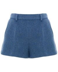 Gucci - Pantaloncini Shorts Misto Mohair - Lyst