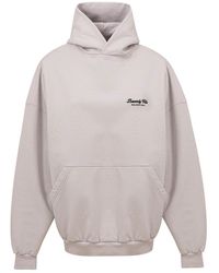 Balenciaga - Overseness Sweatshirt With Hood 'Beverly Hills' - Lyst