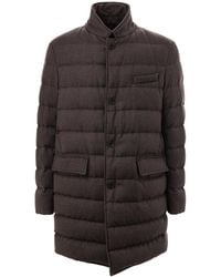 Herno - Padded Coat With Collar - Lyst