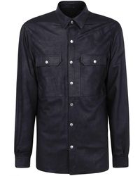 Rick Owens - Outeshirt Leather Jacket - Lyst