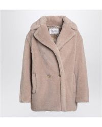 Max Mara - Teddy Bear Icon Coat Short Sand - Lyst