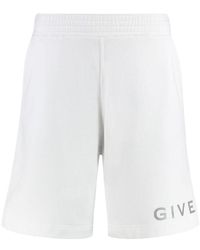 Givenchy - Cotton Bermuda Shorts - Lyst