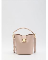 Celine Louise Small Secchiello in Black | Lyst