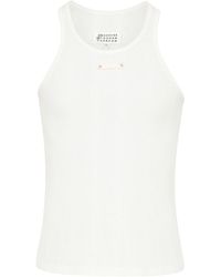 Maison Margiela Cowboy-Print Tank Top in Black for Men | Lyst