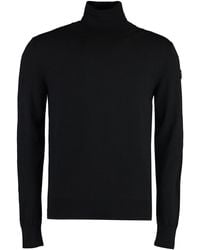 Moncler - Virgin Wool Turtleneck Sweater - Lyst