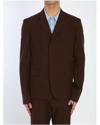 Gucci - Wool Twill Single-Breasted Jacket - Lyst