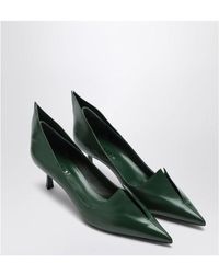 Prada - Brushed Leather Décolleté - Lyst