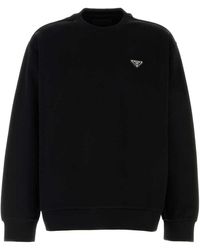 Prada - Girocollo Ml Felpa - Lyst