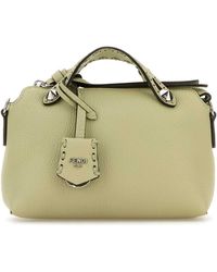 Fendi - Sage Leather Mini By The Way Handbag - Lyst