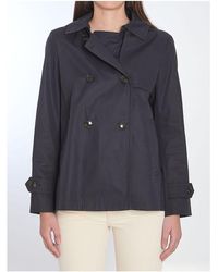 Herno - Hooded Trench Coat - Lyst