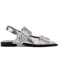 Ganni - Shoes With Buckles - Lyst