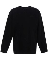 Burberry 'bainton' Crew-neck Sweatshirt With Ekd Logo in Black for Men ...