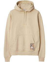Burberry - Ekd Inlay 'marks' Hoodie - Lyst