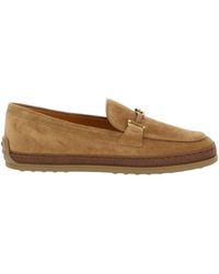 Tod's - Leather Moccasins For Comfort Loafer - Lyst