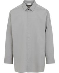 Fear Of God - Dove Mélange Cotton Shirt - Lyst
