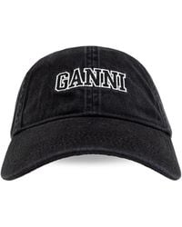 Ganni - Baseball Cap - Lyst