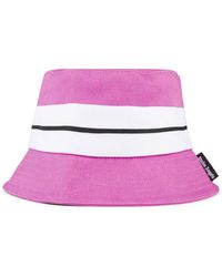 Palm Angels - Venice Track Logo Bucket Hat - Lyst