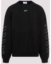 Off-White c/o Virgil Abloh Reverse Arrow Diag Knit Sweater