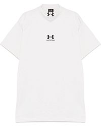 Balenciaga - Chalk Cottonx Under Armour Oversize T-Shirt - Lyst