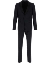 Prada - Midnight Wool Blend Tuxedo - Lyst
